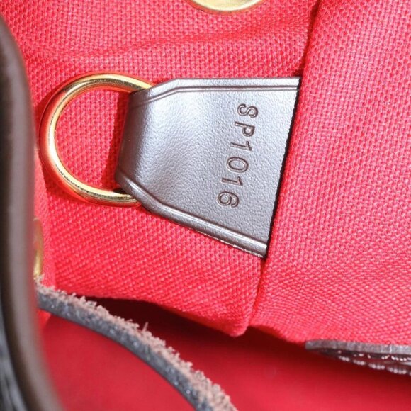 LOUIS VUITTON Damier Ebene Montsouris MM Backpack N51143 LV Auth 26498A - Picture 12 of 12